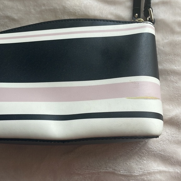 Kate Spade Striped Crossbody - Picture 3 of 5